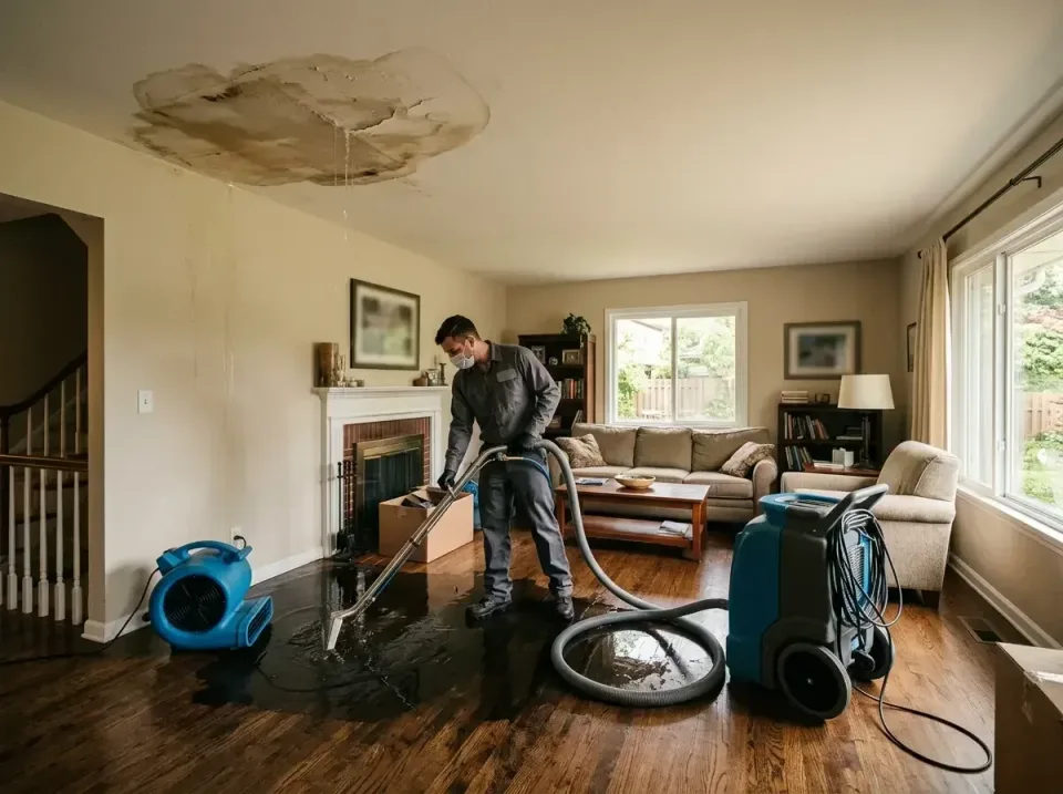 attic-pipe-burst-ceiling-drip-008 — frequently asked questions, Water Damage Restoration & Carpet Care in Lakewood Park, FL